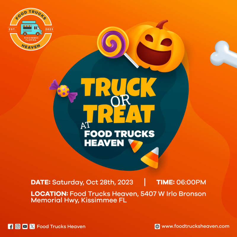 Truck or Treat at Food Trucks Heaven Food Trucks Heaven