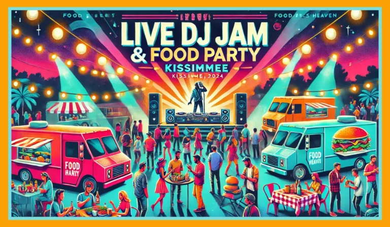 Unmissable Live DJ Jam & Food Party at Food Trucks Heaven